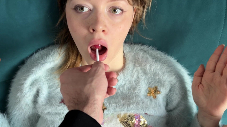 Spacenintenda: Remote Freeze: Stepbros Lollipop Anal Tease on Stepsis