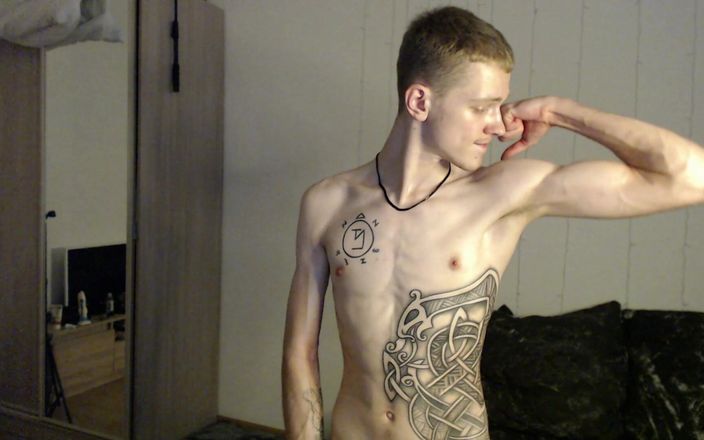 endo_wolf: Oil Biceps Show and Cum Part 2