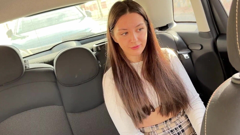 Sugary Kitty: Girl Next Door Give Blowjob to Neighbor in Car for...