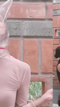Desperate Condom Breathplay Full Bondage Bag Head Orgasms
