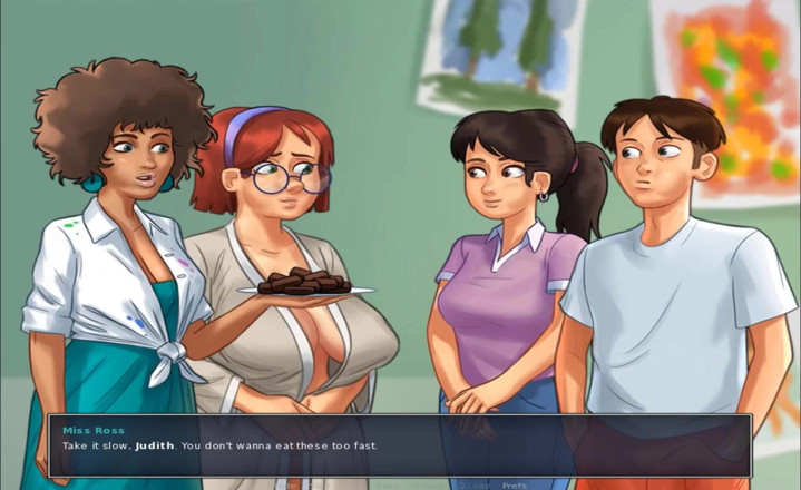 Hentai World: Saga estivale - Mlle Ross et ses élèves, leçon à poil