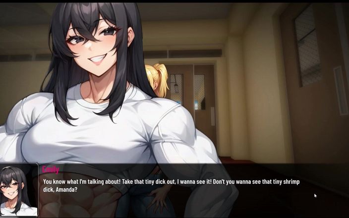 Cum in Futa: Game hentai femboy dunia pertumbuhan otot Futanari ep.2 kontol kecil...