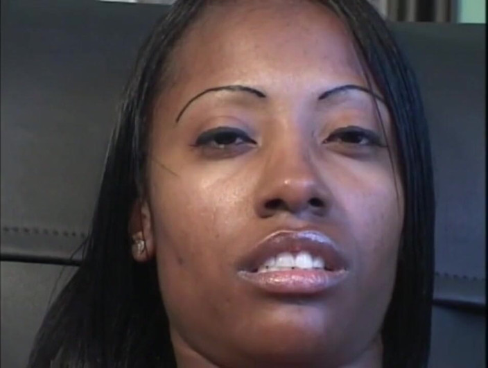 Africans Orgasm: Huge black ass girl on the white dick