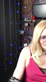Crossdresser Sissy Slut in Red Dress Dance