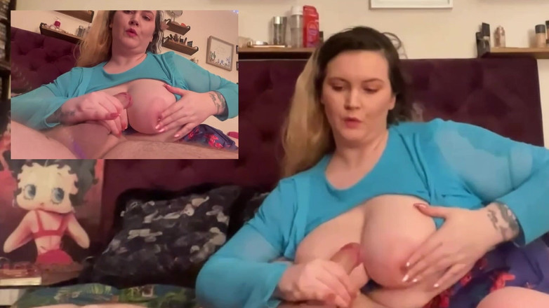 MissFFW: 胖美女骑乘鸡巴，然后手淫给他射精