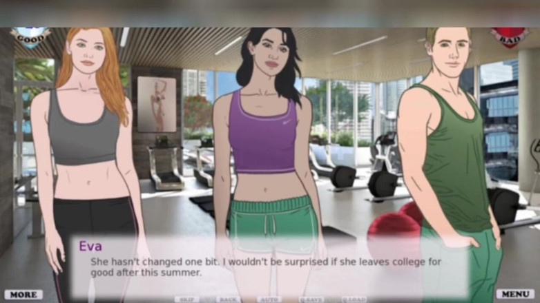 3DXXXTEEN2 Cartoon: A trip to the beach. 3D porn cartoon sex