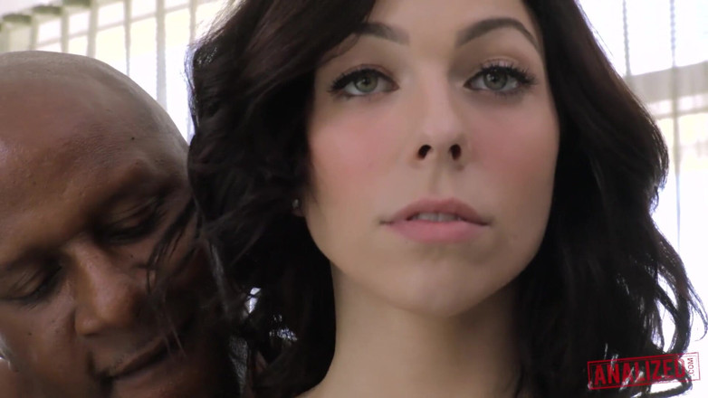 Analized: Tattooed Harlow Harrison anally fucked by a big black cock