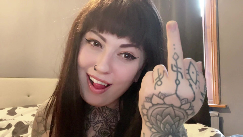 Miss Valentina: Findom Flip off