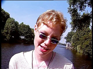 Lucky Cooch: Deutsche blondine spricht