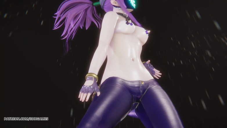 3D-Hentai Games: Mmd Itzy - Vuốt Akali Sexy Thoát y League of Legends...