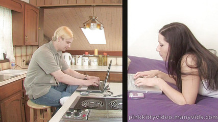 Pink Kitty: Amatorska para spotyka się na tinder i pieprzy się nawzajem