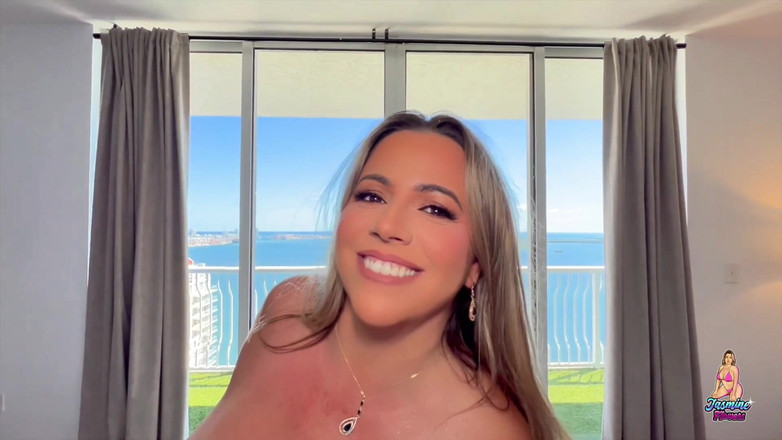 Jasmine Flowers: Brickzilla mostruoso grande cazzo nero spalanca fiori gelsomino milf latina