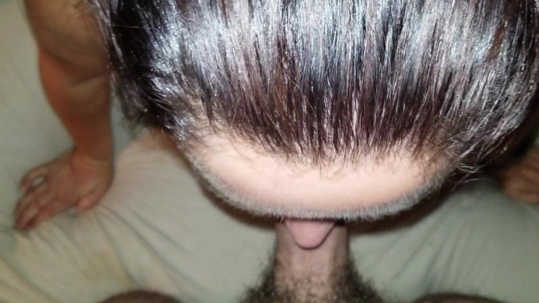 SexyNEBBW: 性感的胖美女深喉口交，堵嘴并被颜射满