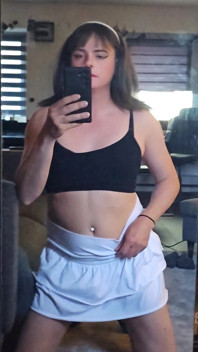 Pretty White Skirt