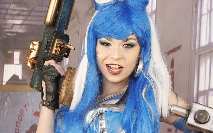 Bravo Models Media: 381 Rebeka Black Blue Warrior Loszka