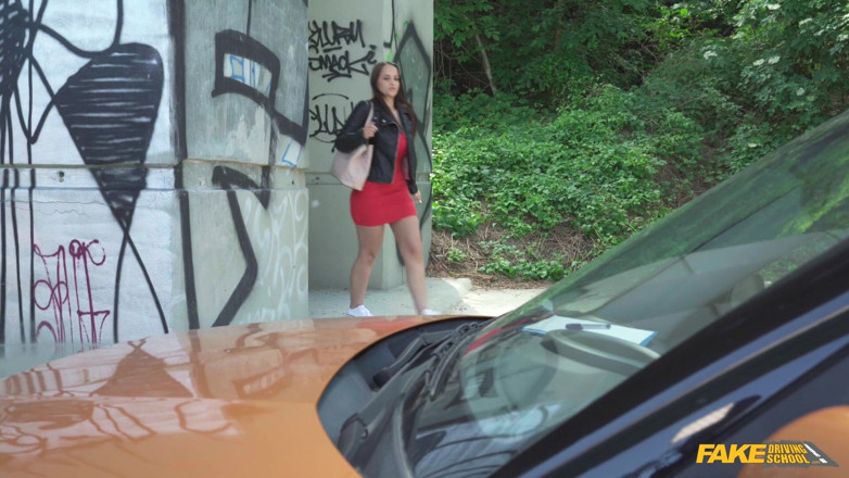 Fake Driving School: Fałszywa szkoła jazdy - dwie ręce na erekcję Tak na głowicy