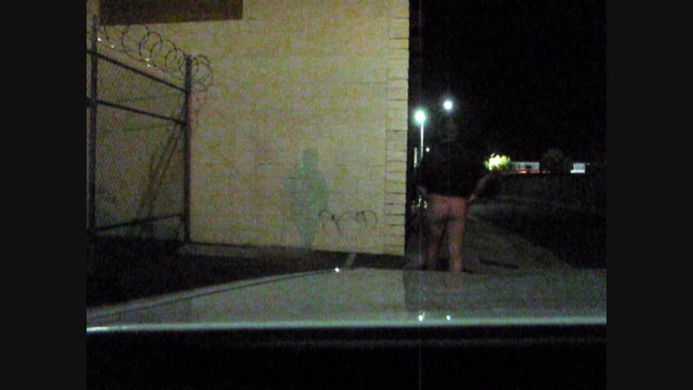 The porky pervert: Noční mrdka na chodníku