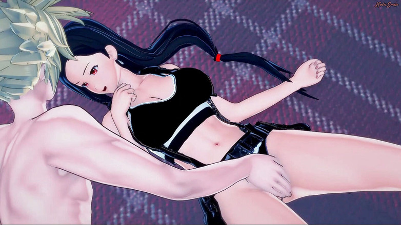 Hentai Smash: Tifa被云操，最终幻想7成人动漫。