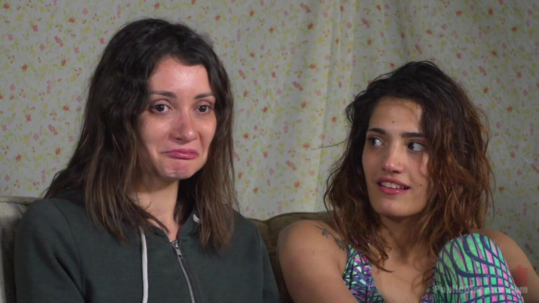 Public Disgrace by Kink: Penelope and Valentina in a Greedy Group Fuck
