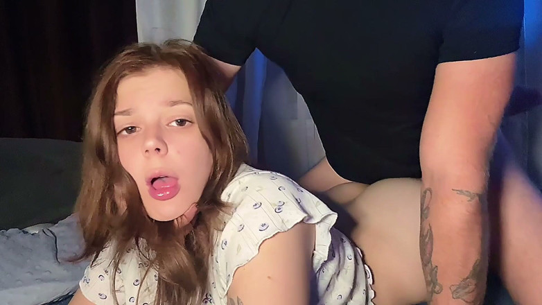 Dolly Sky: Playing with My Cute Roommate Before Bed