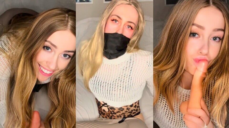 Fembaby: Petite Teen Femboy Masturbating and Undressing