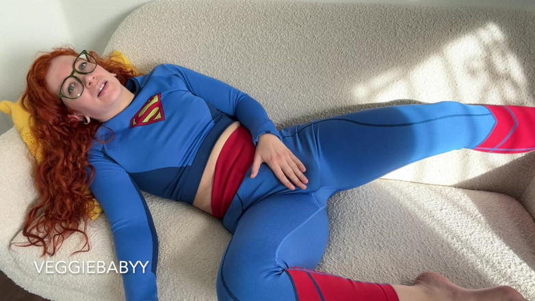Veggiebabyy: Kryptonite, Sph, and CBT Make Small Cock Futa Supergirl Cum...