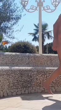Selena's Outdoor Posing and Sex in Heels
