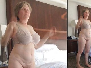 Marie Rocks, 60+ GILF: 60+ GILF loves being naked in hotel rooms
