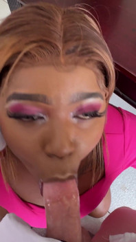 Submissive Black Secretary Gets Fucked and Creampied by Her White Boss