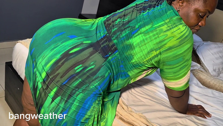 Bangweather: Ebony Matured Neighbour Taking BBC