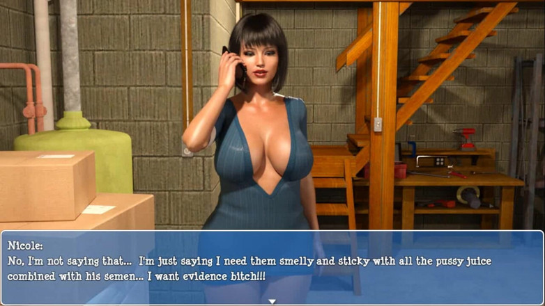 Dirty GamesXxX: Lily of the valley: housewife and a filthy stripper