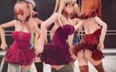 Mmd anime girls: Mmd R-18 Anime Girls Sexy Dancing Clip 346