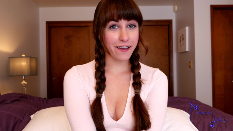 Princess Leia: Webcam fun with stepdad