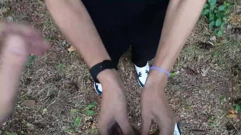 Tiny Teena: Forest BJ and Fuck