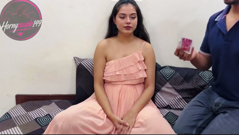 Hornycouple149: Stepsister Saara Playing Cards Sex Game, Full Hindi Video Lost...
