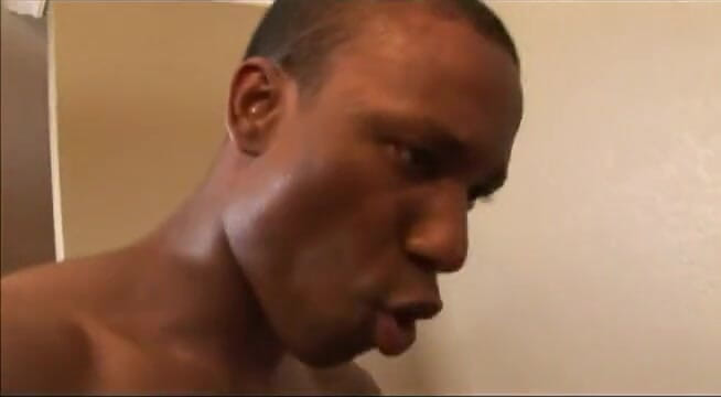 VOP Ebony Babes: Hairy black chick banged by a big black cock
