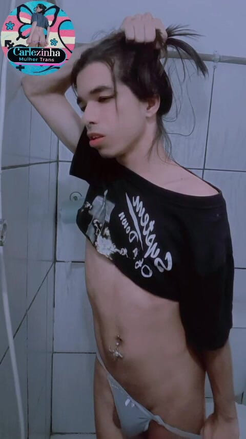 Srta. Carla: Carlezinha - Naked Slut Showing Her Ass and Her Soft Slut...