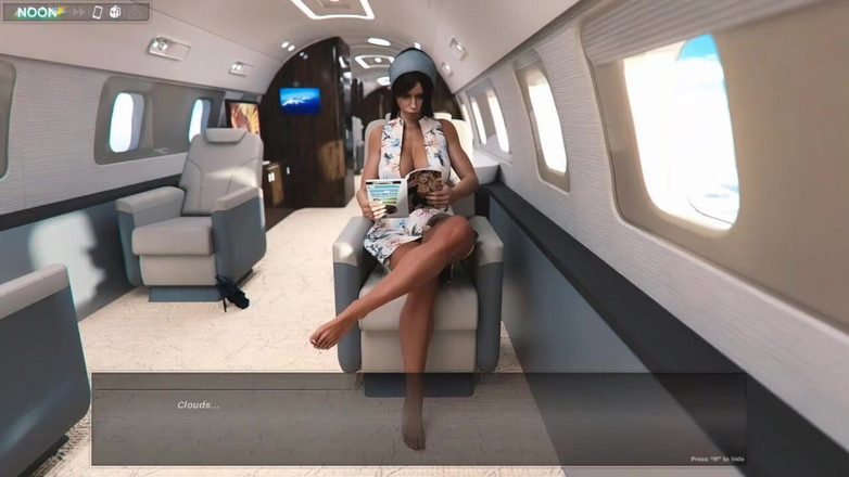 Miss Kitty 2K: Rahasia diisi ulang - 2 gosok kaki