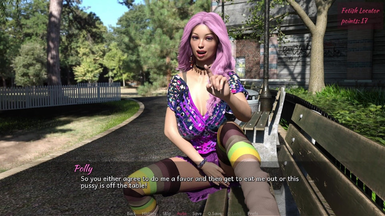 AVN Teller: フェティッシュロケーター - ピンク髪の女の子のアソコを舐める計画