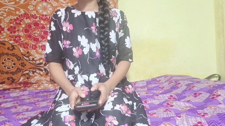 Your kavita bhabhi: Desi girl was sitting when her brother-in-law came and left...