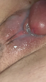 Close-up Pussy Cumshot and Creampie