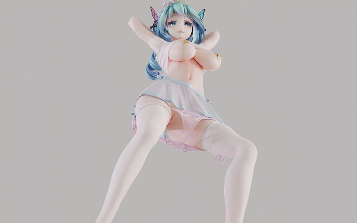 MikuMotion: Perspektywa jazdy w obcisłej minispódniczce z kartą Hatsune Queencard – przezroczysta...