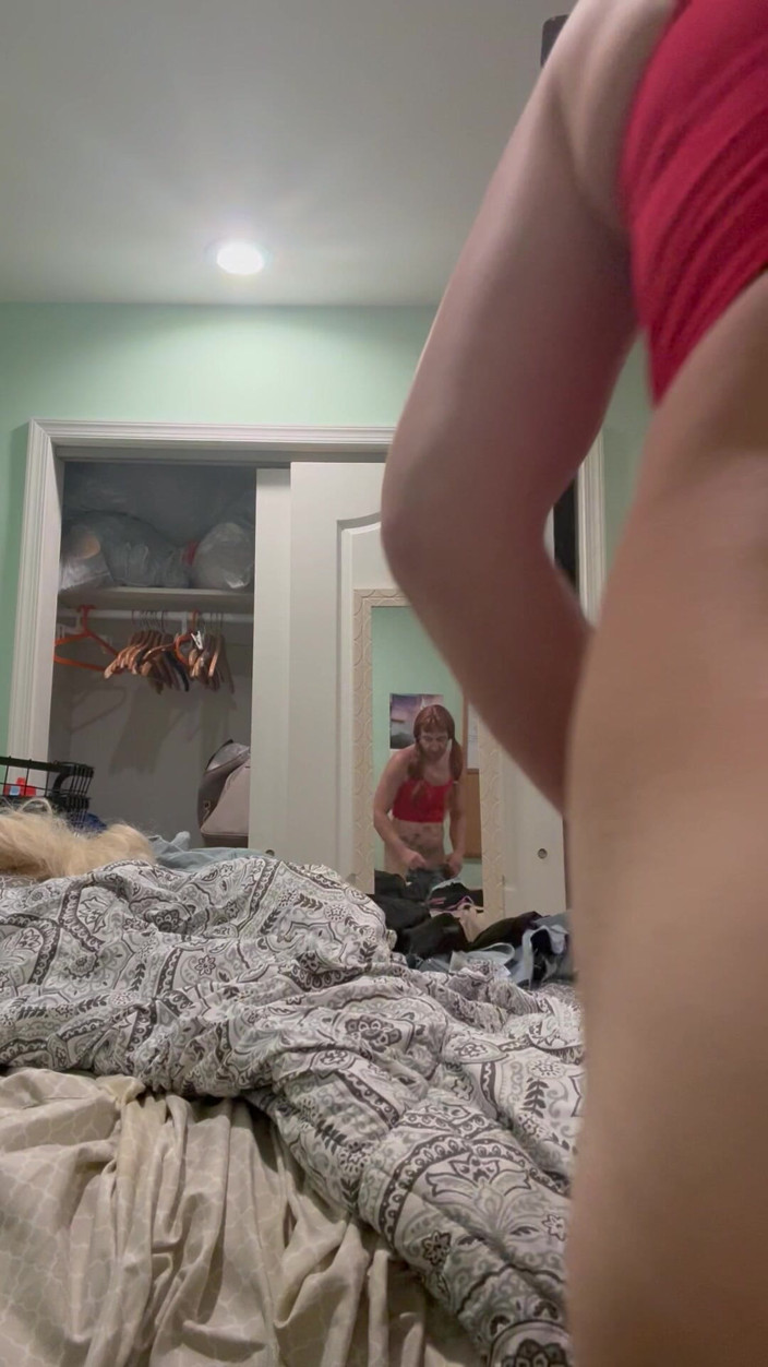 TakeMe35: Sissy changing outfits