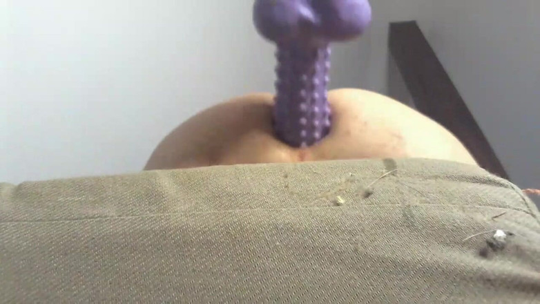 MeandI2: A fuckingmachine fucks me bareback in the ass