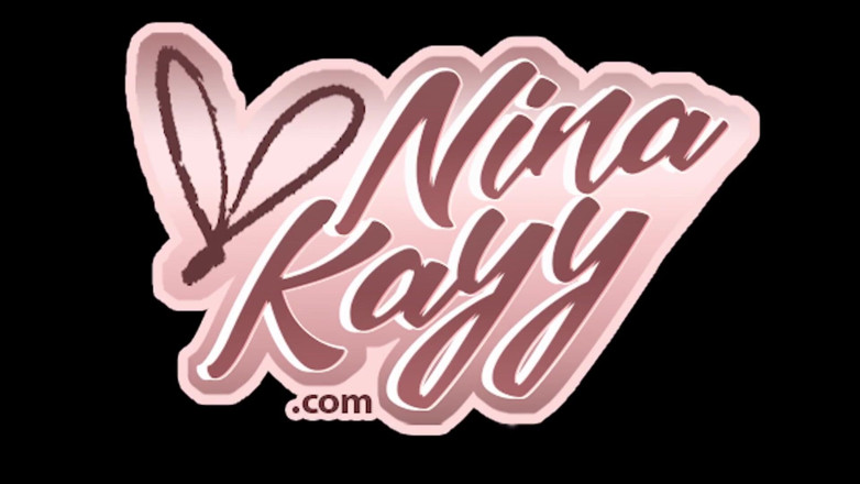 Nina Kayy: Nina Kay self pussy pleasure in pink mesh lingerie!!