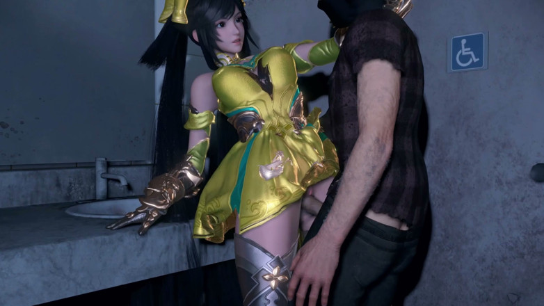 Why fuck so hard: 3D Wielkie cycki Cosplay dziwka oszukiwanie z Big Dick w łazience