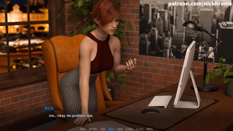 Visual Novels: Staňte se rockovou hvězdou - část 84 - Můj šéf mě sleduje, jak šukám její zaměstnance