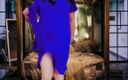 Ladyboy Kitty: BBW Sissy het dansare styvsyster's Room Sexig crossdresser Modell Stor...