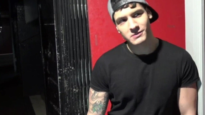 French Twinks Amator videos: Fucked Raw in Backroom by French Badboy