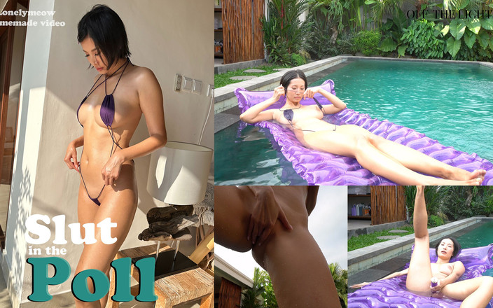 LonelyMeow: Шлюшка играет в бассейне